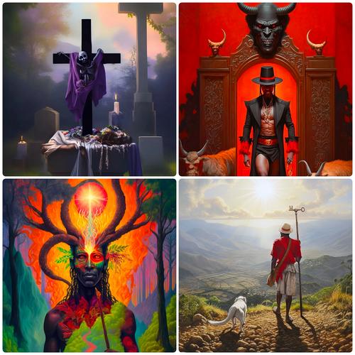 The Four Horseman of Spiritual Acension