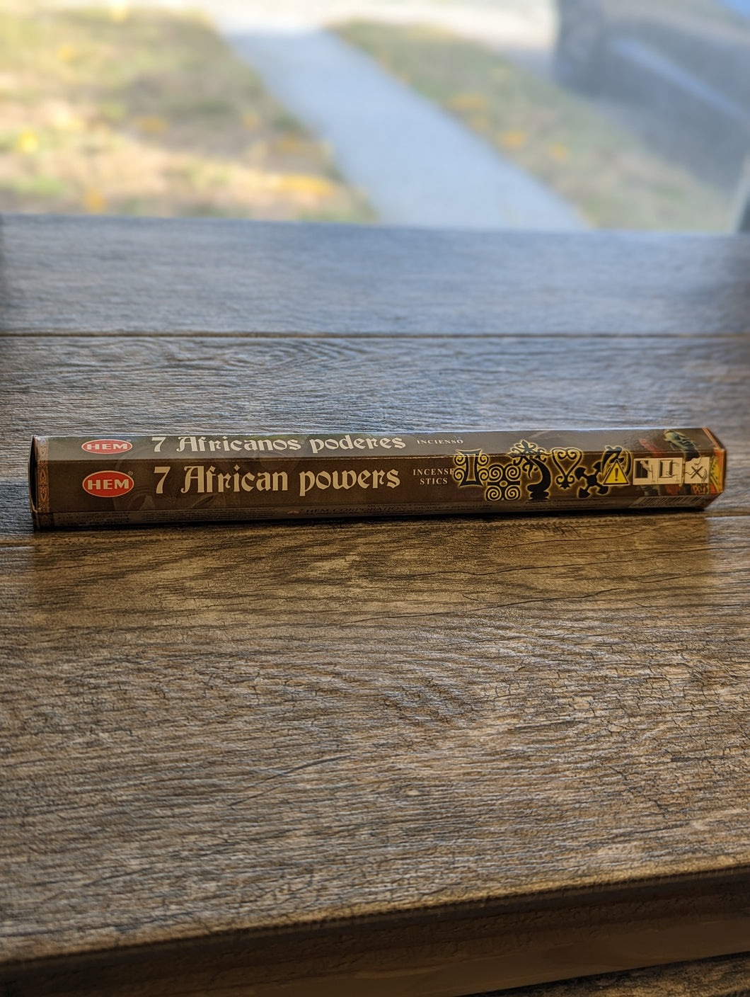 7 African Powers Stick Incense